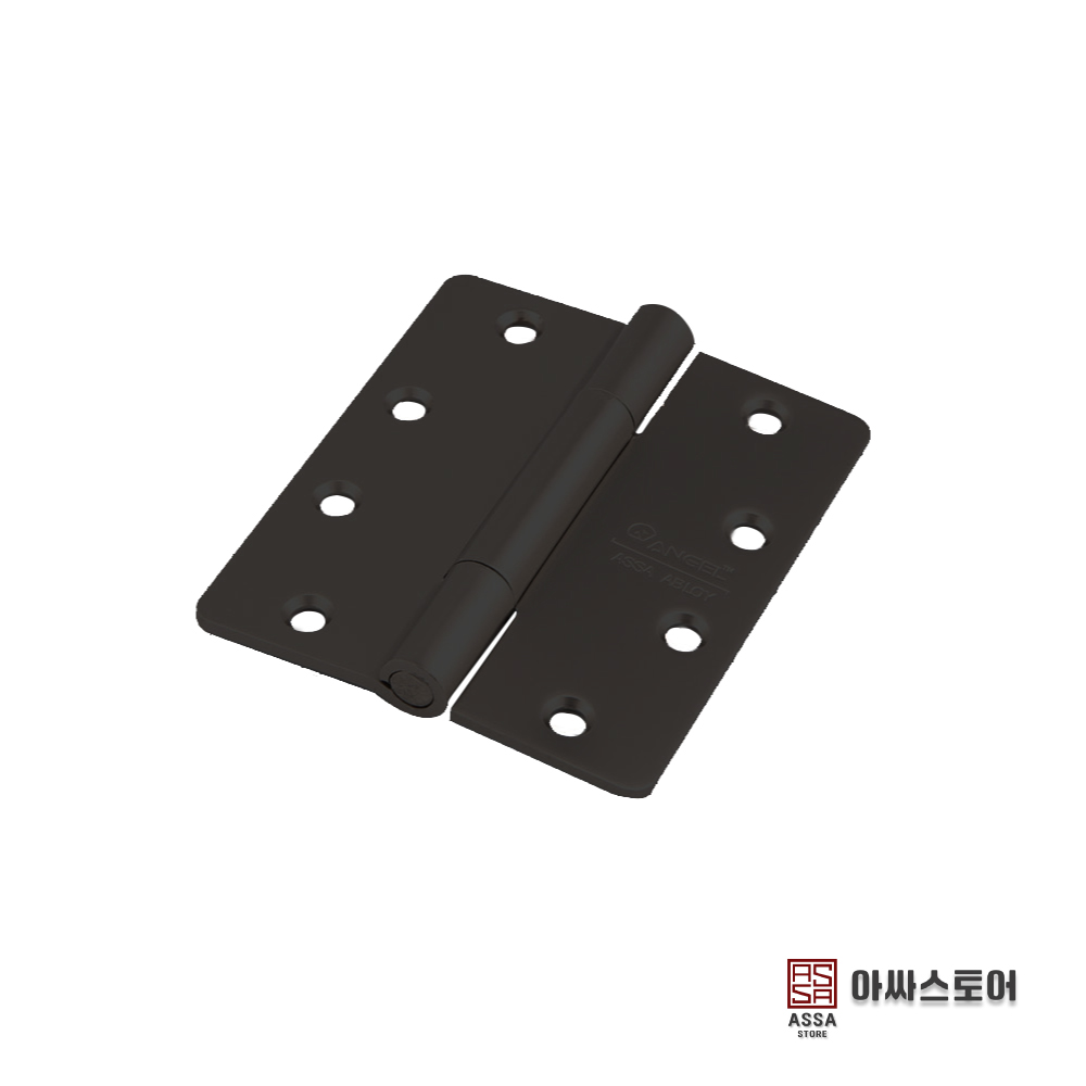 엔젤금속 일반경첩 AH-3435 3너클 그레이,블랙,골드,화이트 방문용 목문용힌지